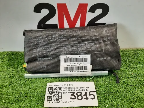 Air-bag Sedile ANT DX 9682664180 AIR BAG DX Citroen C5 III 2008