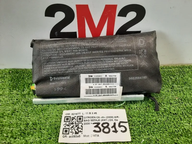 Air-bag Sedile ANT DX 9682664180 AIR BAG DX Citroen C5 III 2008