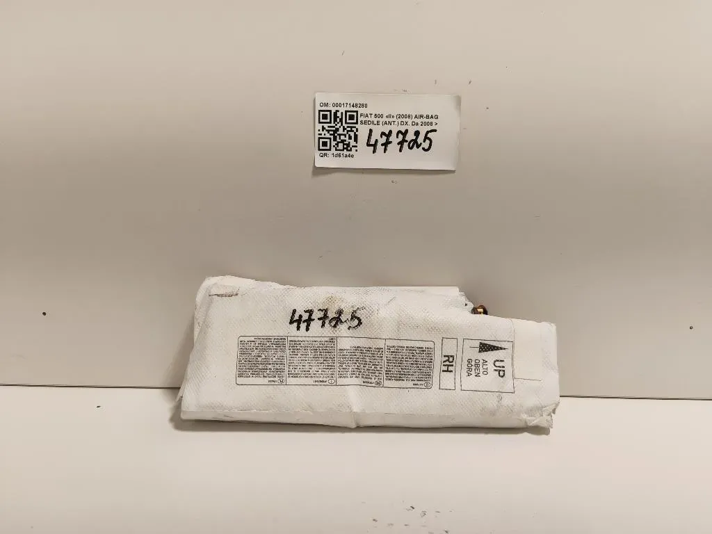 Air-bag Sedile ANT DX 00017148280 Fiat 500 II 2008