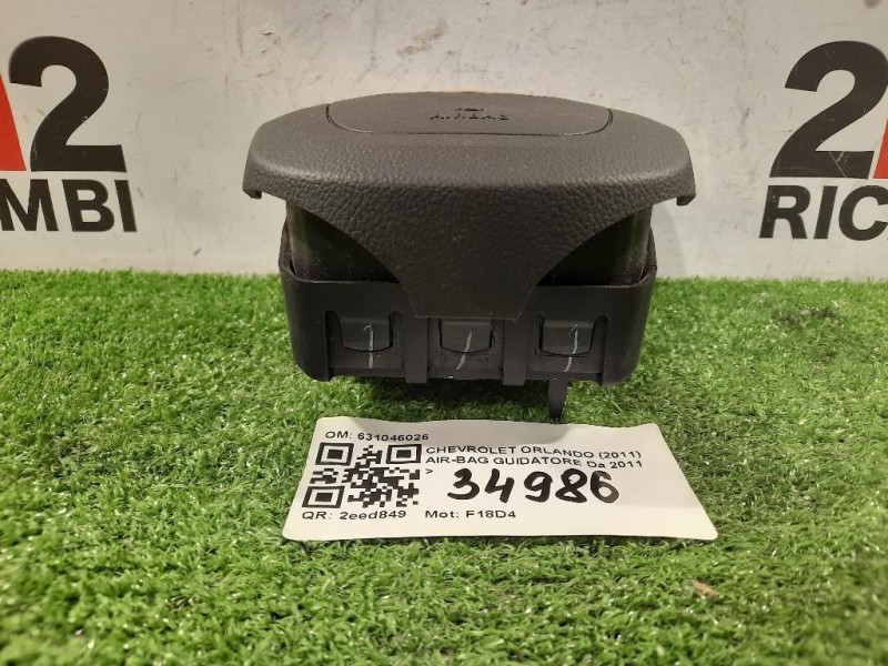 Air-bag Guidatore 631046026 Chevrolet Orlando 2011