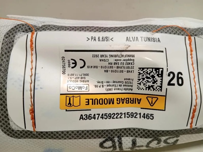 Air-bag Sedile ANT DX LV4B-S611D10-BA Ford KUGA III 2020