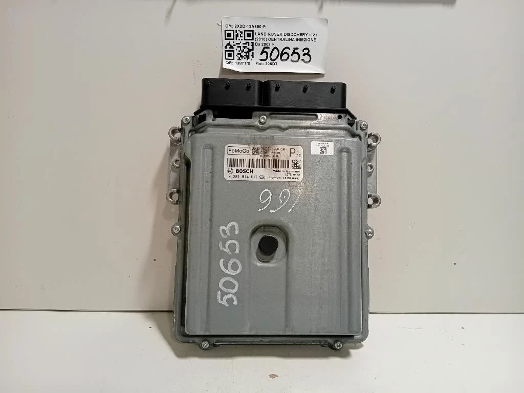Centralina Iniezione 9X2Q-12A650-P Land Rover Discovery IV 2010