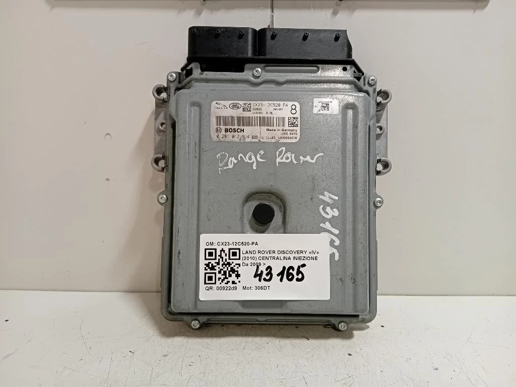 Centralina Iniezione CX23-12C520-PA Land Rover Discovery IV 2010
