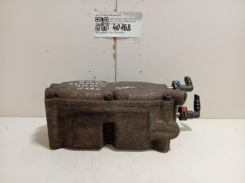 Filtro Carburante FILTRO CARBURANTE Jeep Grand Cherokee IV 2011