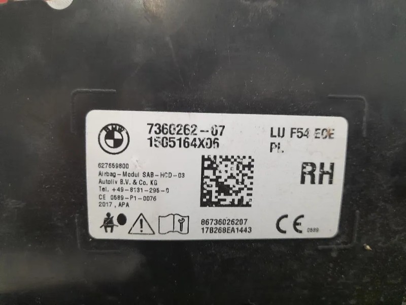 Air-bag Sedile ANT DX 7360262 Mini MINI Clubman F54 2016