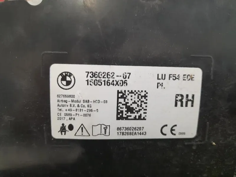 Air-bag Sedile ANT DX 7360262 Mini MINI Clubman F54 2016