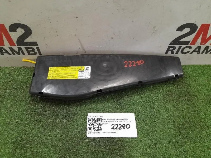 Air-bag Sedile ANT DX 604321200 Mini MINI ONE R56 2007