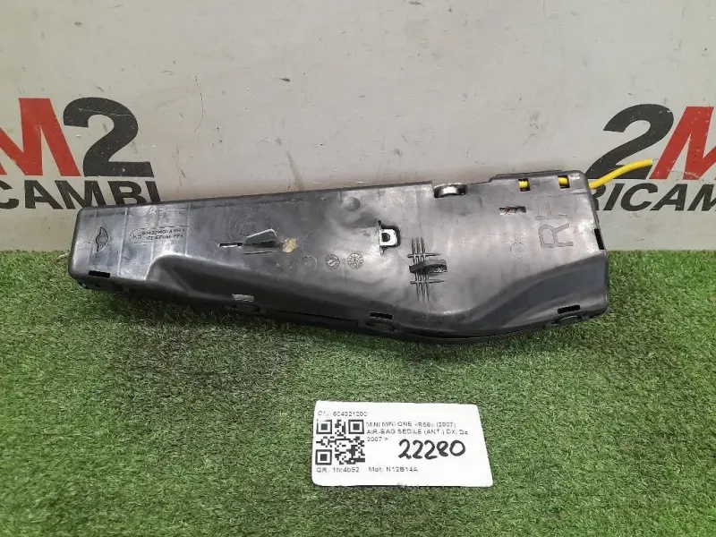 Air-bag Sedile ANT DX 604321200 Mini MINI ONE R56 2007
