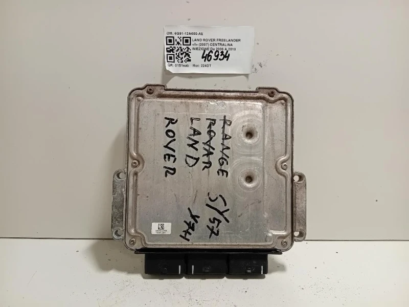 Centralina Iniezione 6G91-12A650-AE Land Rover Freelander II 2007