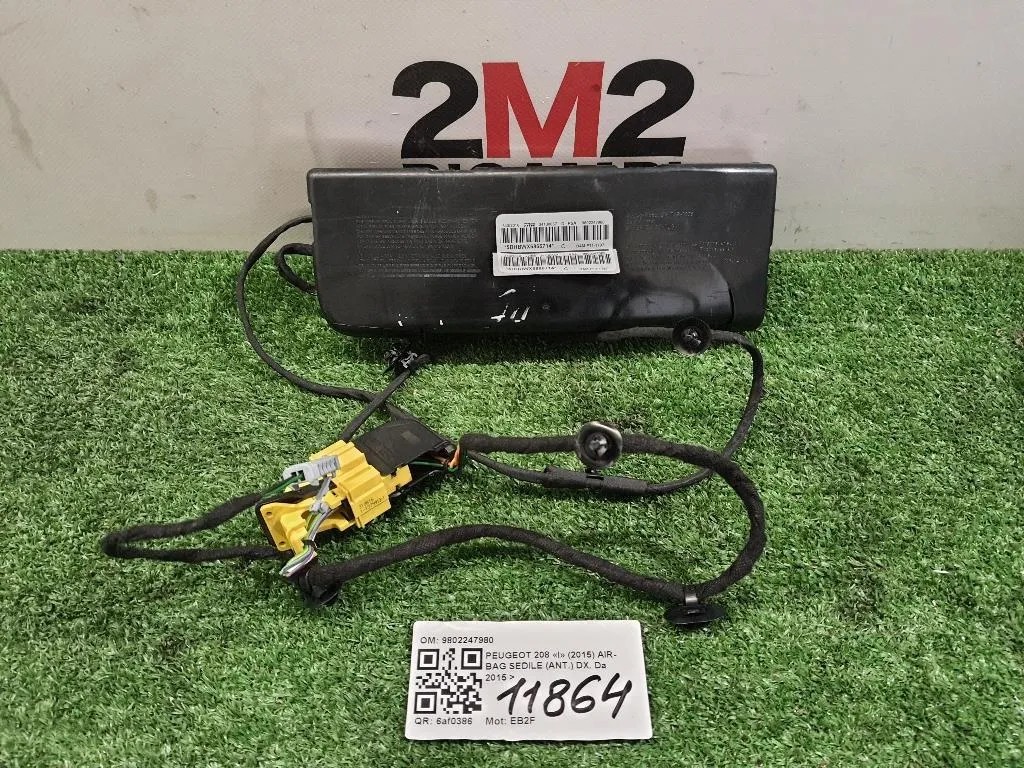Air-bag Sedile ANT DX 9802247980 Peugeot 208 I 2015