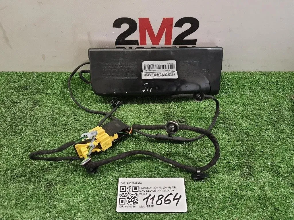 Air-bag Sedile ANT DX 9802247980 Peugeot 208 I 2015