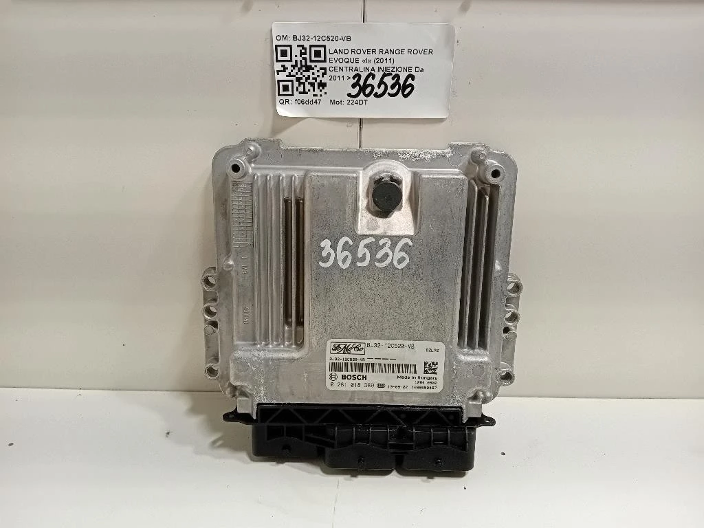 Centralina Iniezione BJ32-12C520-VB Land Rover Range Rover Evoque I 2011