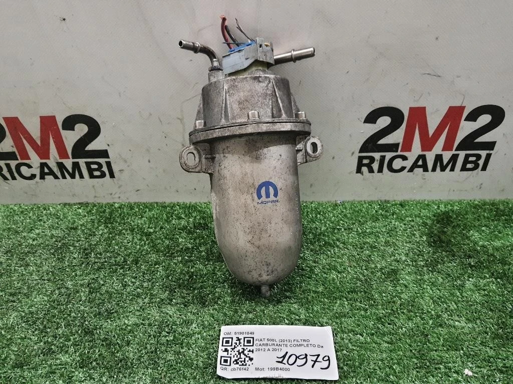 Filtro Carburante Completo 51901049 Fiat 500L 2013
