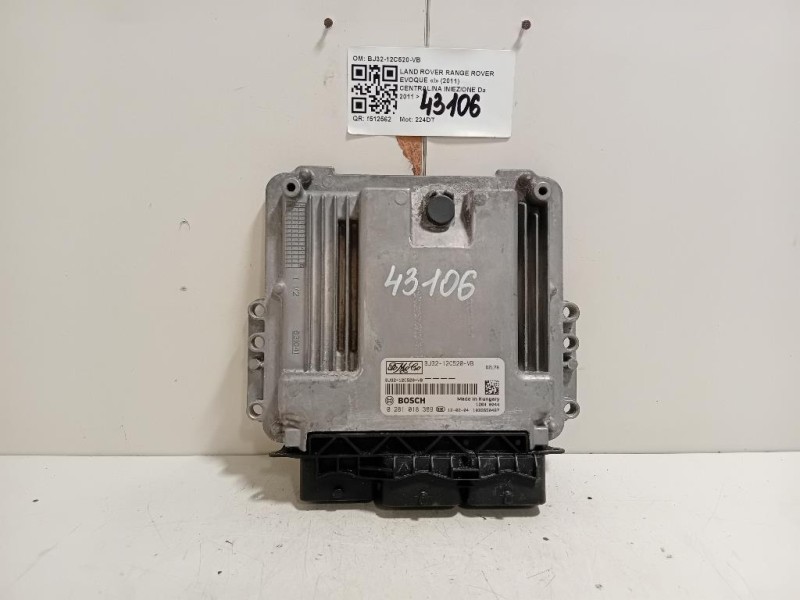 Centralina Iniezione BJ32-12C520-VB Land Rover Range Rover Evoque I 2011