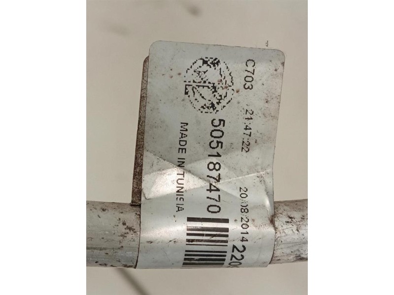 Flessibile AC Compressorecondensatore 505187470 Alfa Romeo Giulietta 2010