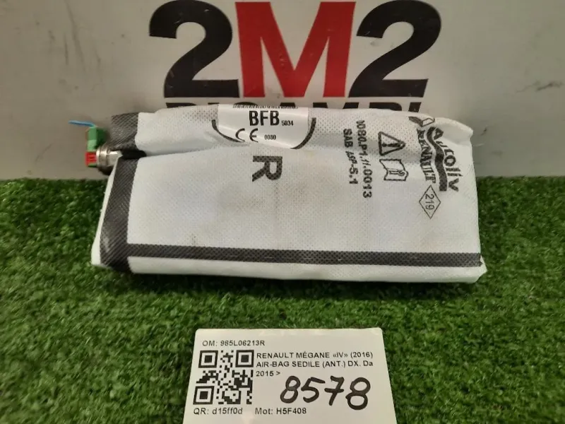 Air-bag Sedile ANT DX 985L06213R Renault Mégane IV 2016