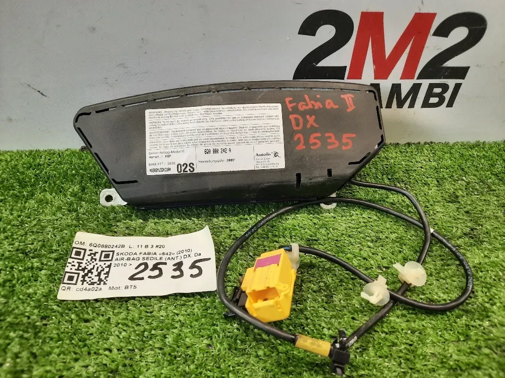Air-bag Sedile ANT DX 6Q0880242B Skoda Fabia 542 2010