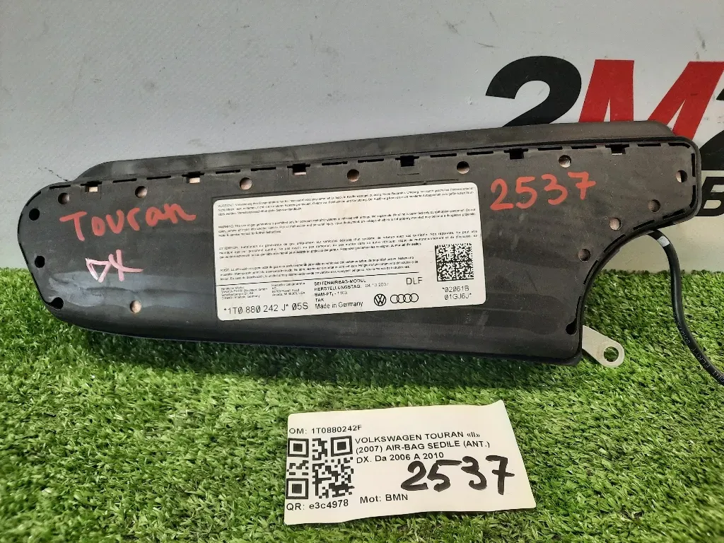 Air-bag Sedile ANT DX 1T0880242F Volkswagen Touran II 2007