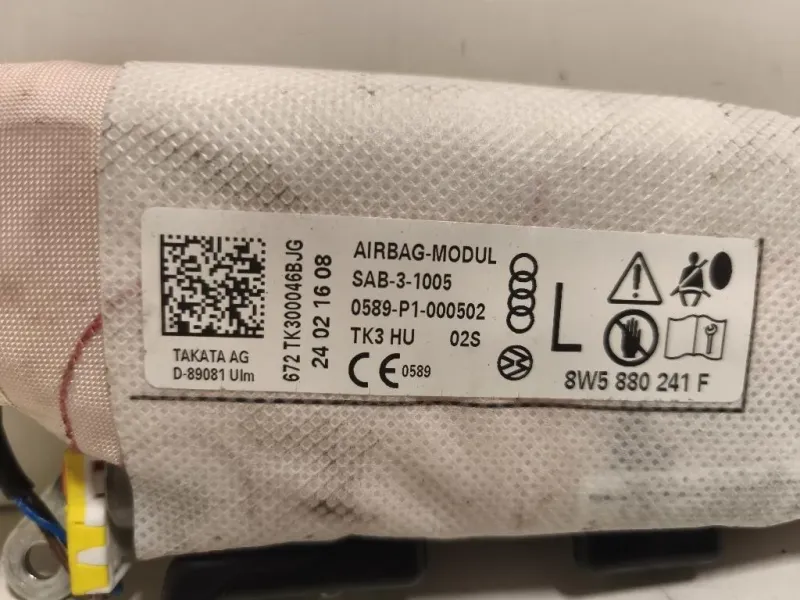 Air-bag Sedile ANT SX 8W5880241F Audi A4 8W2 2015