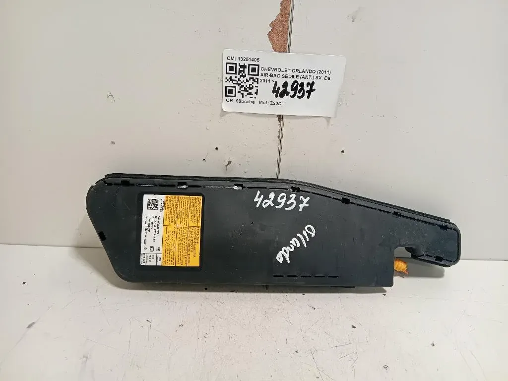 Air-bag Sedile ANT SX 13251405 Chevrolet Orlando 2011