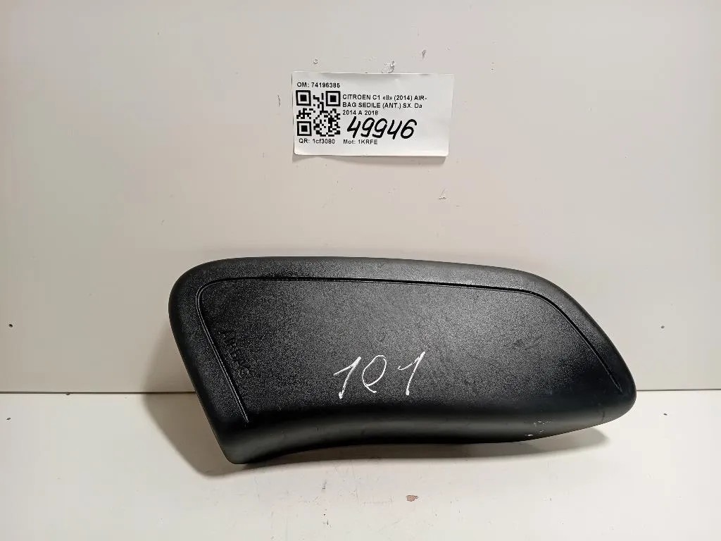 Air-bag Sedile ANT SX 74196385 Citroen C1 II 2014