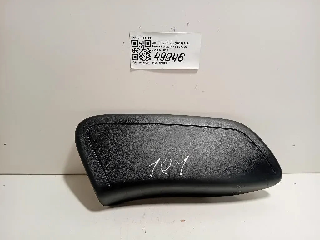 Air-bag Sedile ANT SX 74196385 Citroen C1 II 2014