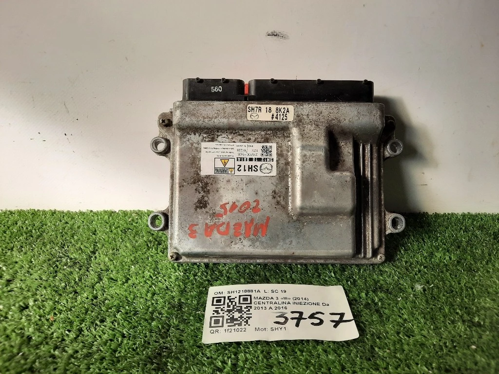 Centralina Iniezione SH1218881A Mazda 3 III 2014