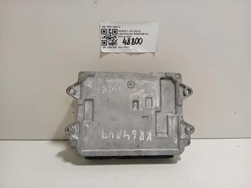 Centralina Iniezione P50118881A Mazda 3 III 2014