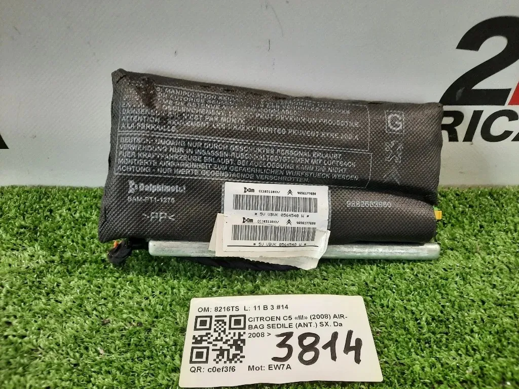Air-bag Sedile ANT SX 9682663980 AIR BAG SX Citroen C5 III 2008
