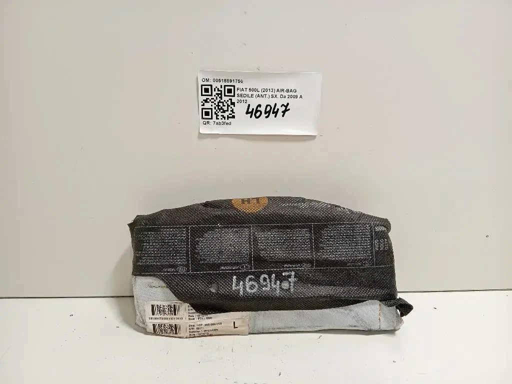 Air-bag Sedile ANT SX 00518891750 Fiat 500L 2013
