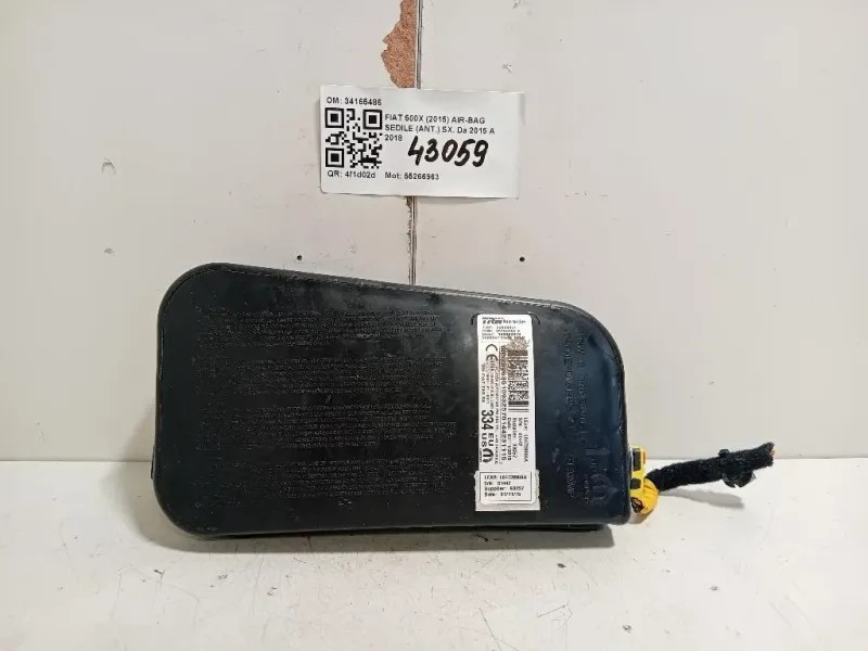 Air-bag Sedile ANT SX 34165486 Fiat 500X 2015