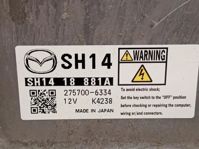 Centralina Iniezione 275700-6334 Mazda 6 III 2015