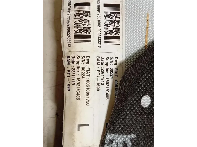 Air-bag Sedile ANT SX 00518891750 Fiat 500X 2022