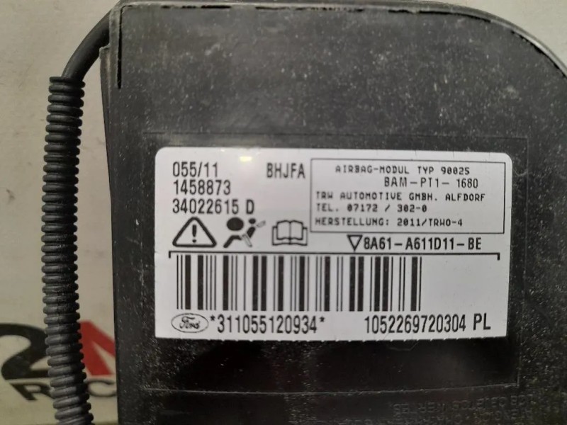 Air-bag Sedile ANT SX 8A61A611D11BE Ford Fiesta VI 2008