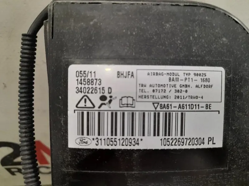 Air-bag Sedile ANT SX 8A61A611D11BE Ford Fiesta VI 2008