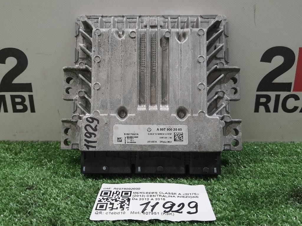 Centralina Iniezione A6079002000 Mercedes Classe A W176 2013