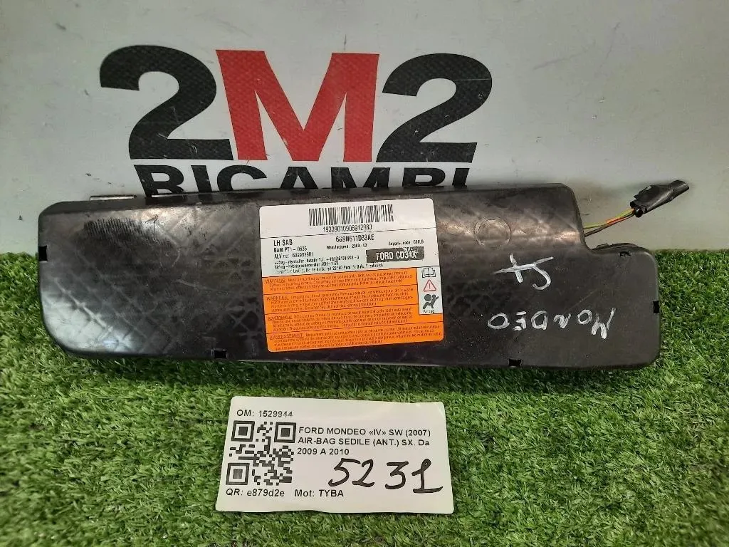Air-bag Sedile ANT SX 1529944 6G9N611D33AC Ford Mondeo IV SW 2007