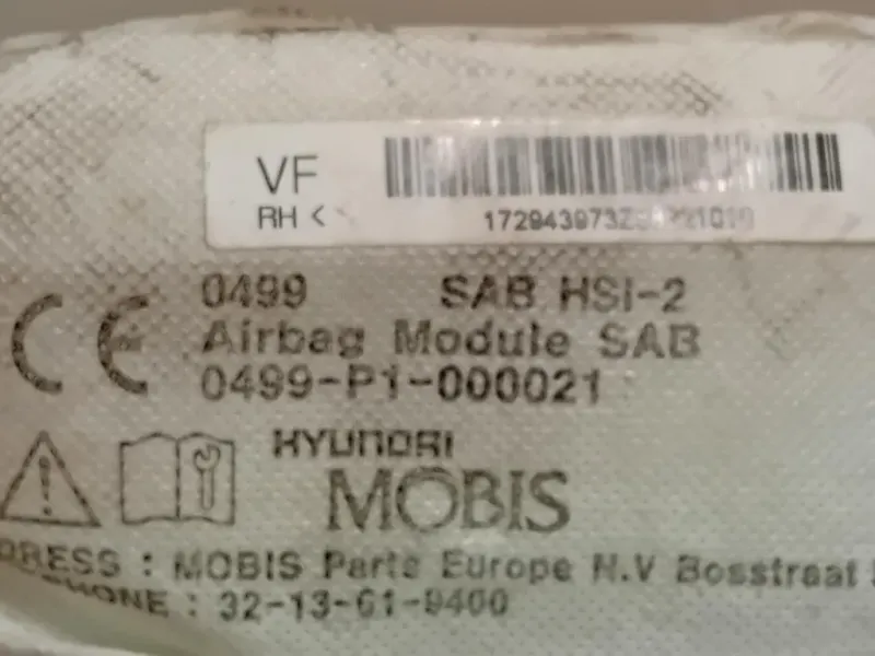 Air-bag Sedile ANT SX 0499-P1-000021 Kia RIO III 2015