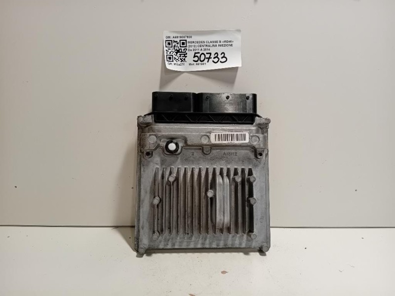 Centralina Iniezione A6519007600 Mercedes Classe B W246 2012