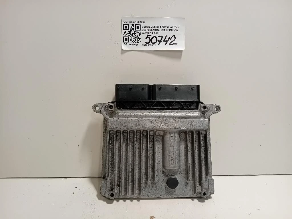 Centralina Iniezione A6461503734 Mercedes Classe C W204 2007