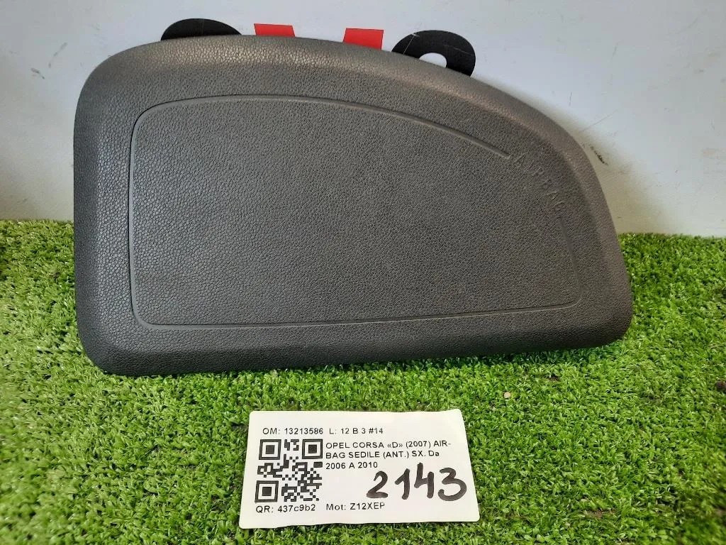 Air-bag Sedile ANT SX 13213586 Opel Corsa D 2007