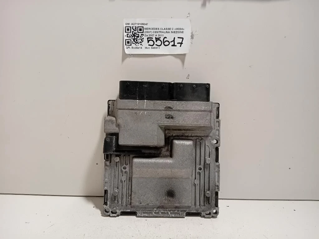 Centralina Iniezione A2710105047 Mercedes Classe C W204 2007