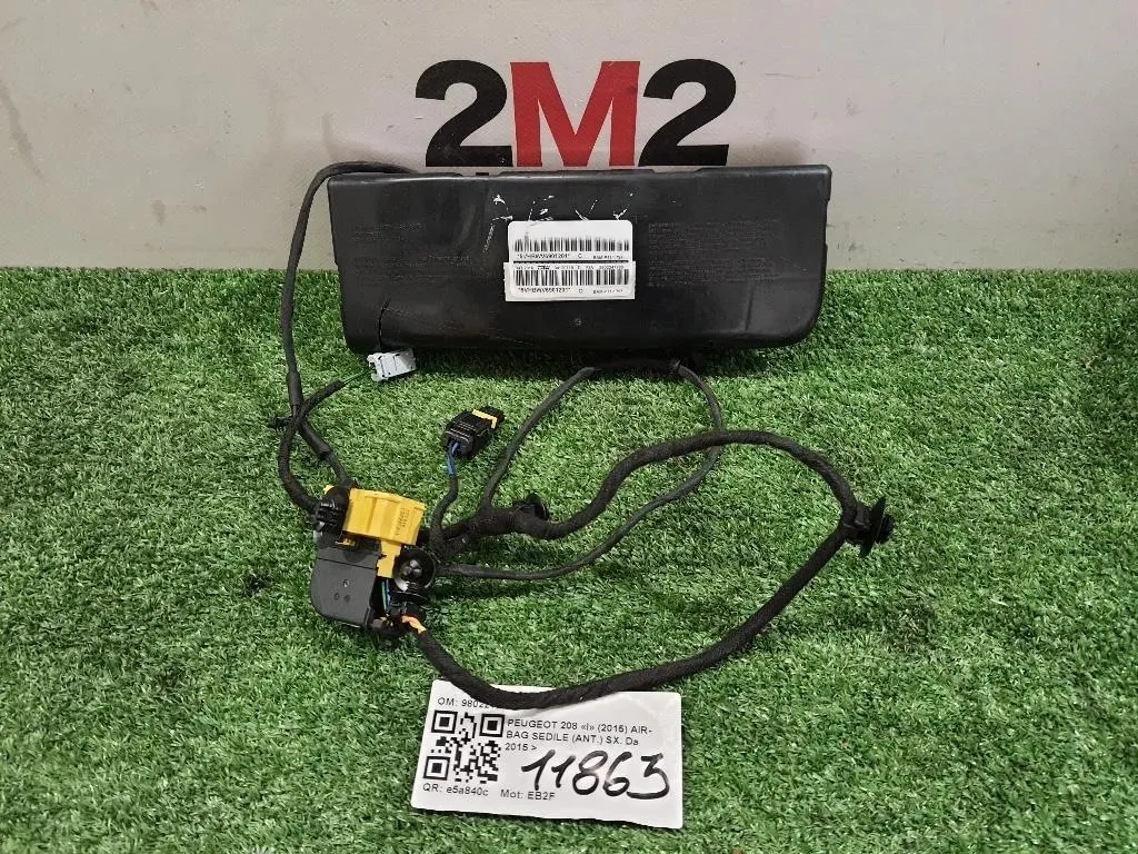 Air-bag Sedile ANT SX 9802247780 Peugeot 208 I 2015