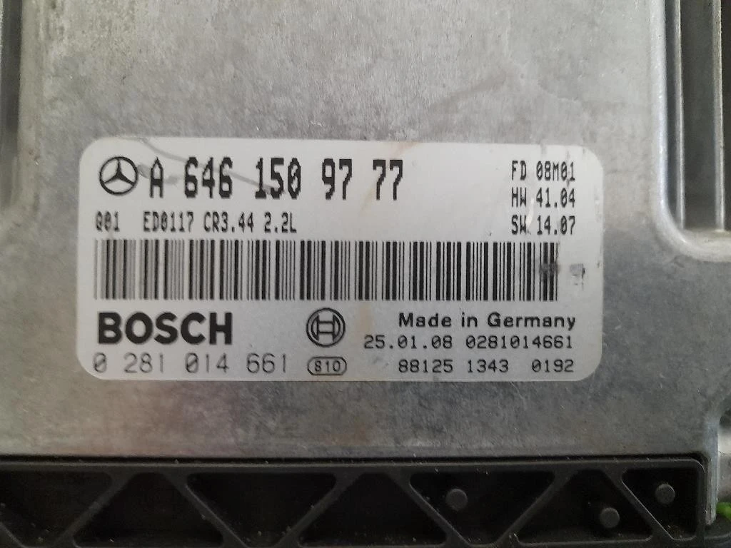 Centralina Iniezione A6461509777 Mercedes Classe CLK C209 2003