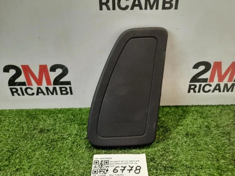 Air-bag Sedile ANT SX 96457585ZR Peugeot 307 CC 2001