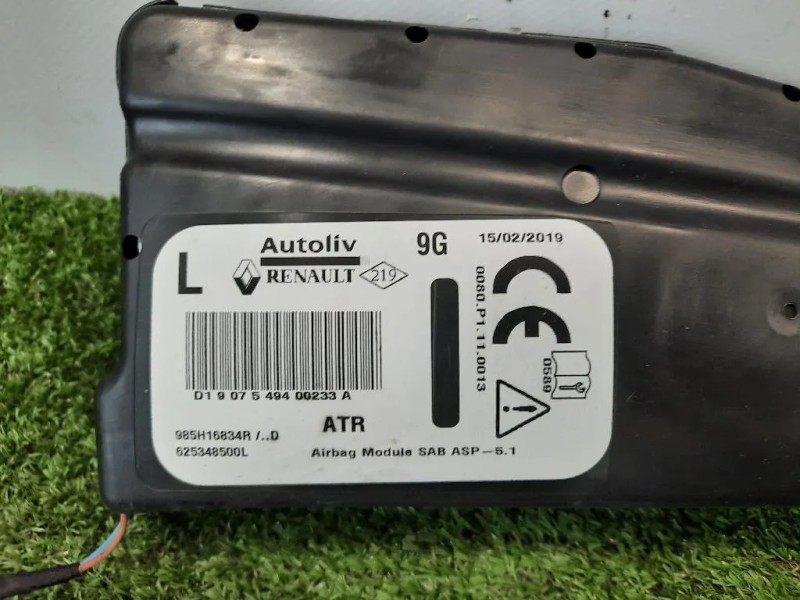 Air-bag Sedile ANT SX 985H19236R Renault CLIO IV 2016