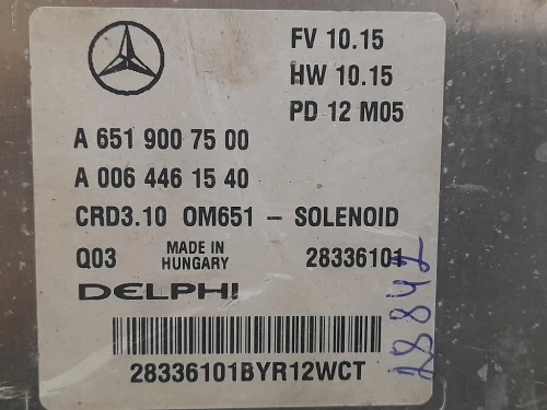 Centralina Iniezione A6519007500 Mercedes Classe E S212 SW 2009