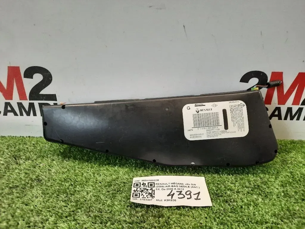 Air-bag Sedile ANT SX 985H10032R Renault Mégane III SW 2009