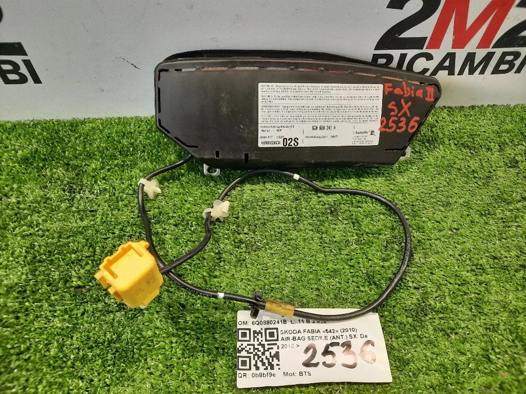 Air-bag Sedile ANT SX 6Q0880241B Skoda Fabia 542 2010