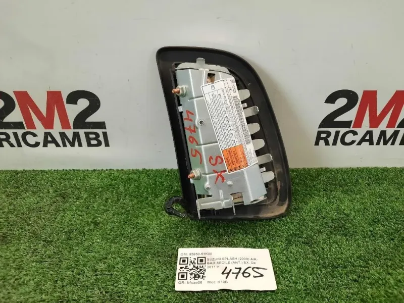 Air-bag Sedile ANT SX 85850-51K00 Suzuki Splash 2008